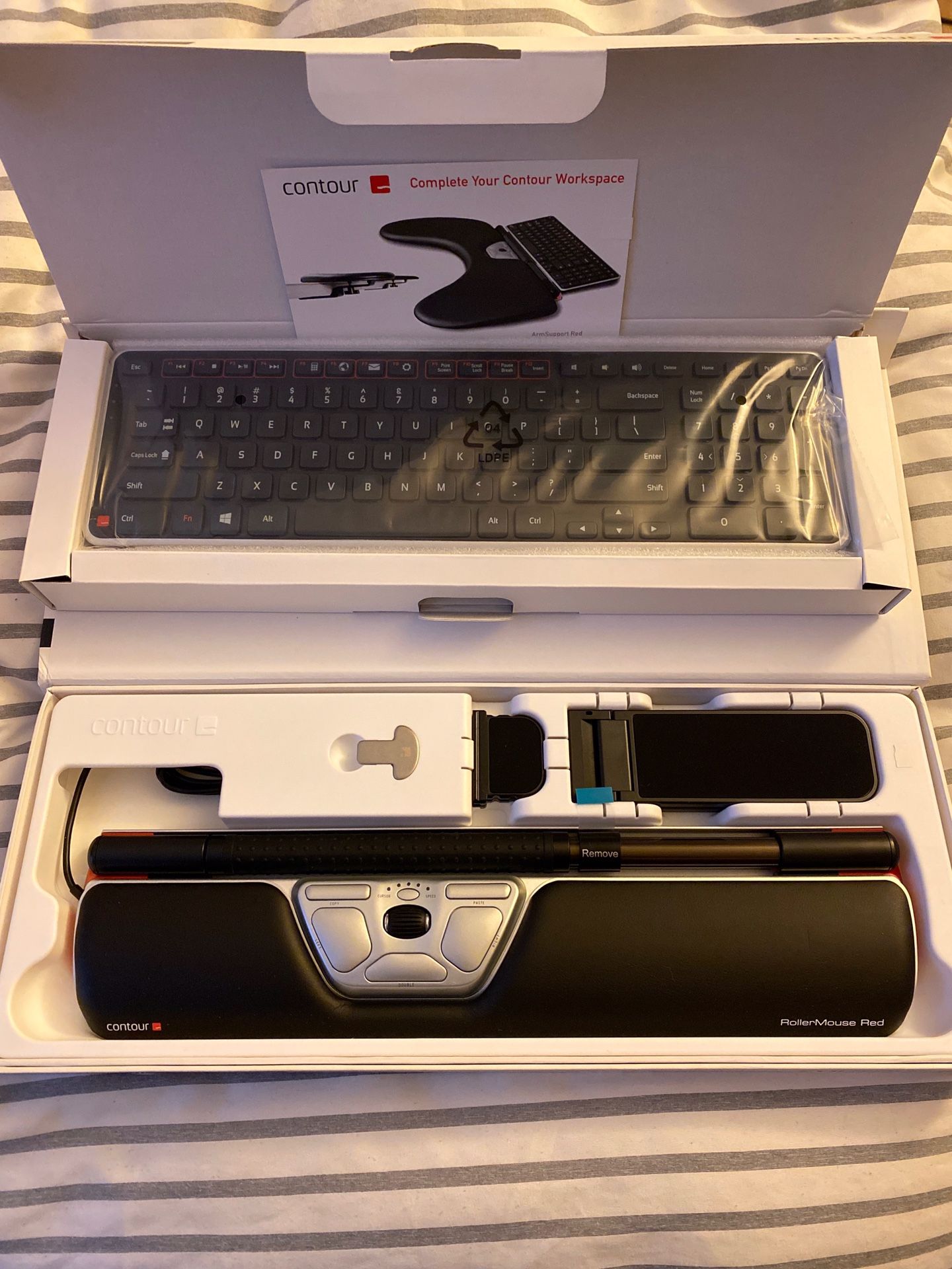 Ultimate Workstation Plus (Ergonomic Wireless Keyboard and Wired Mouse)