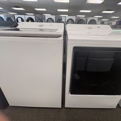 LG Washer/Dryer Set (White) | ($0 Down) | Warranty Included 