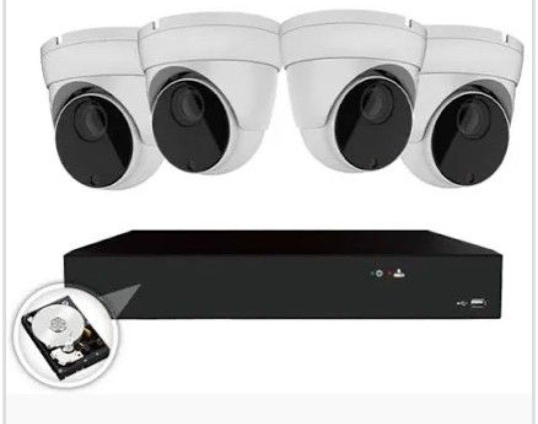 New Security Camera Set 4 (2MP color)