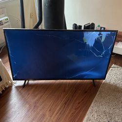55 Inch TCL Flat Screen For Parts Or Repair 