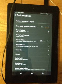 Kindle fire HD 7