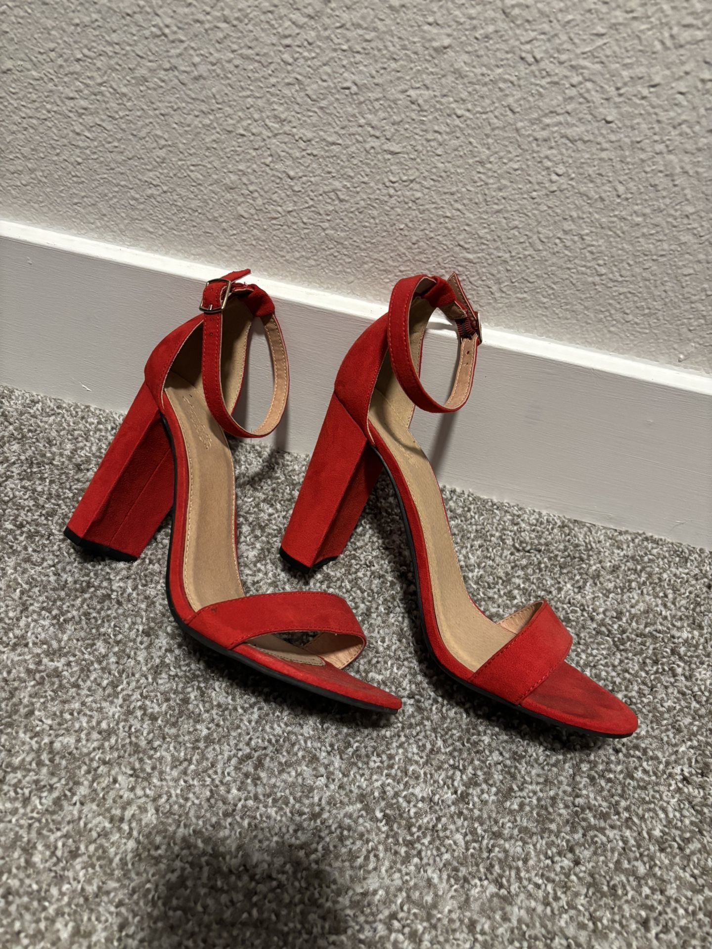 SIZE 8 Red Heels