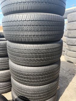 275/50R22 USED TIRES BRIDGETONE 60% LIFE !!