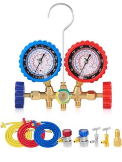 Ac Recharge Gauge Set