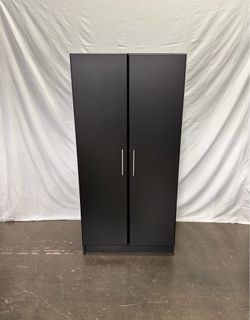 Freestanding Cabinet Wardrobe Cabinet , Black *Free Delivery*