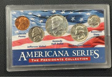 Americana Series 1964 Kennedy, Quarter and dime