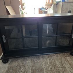 Black TV Stand