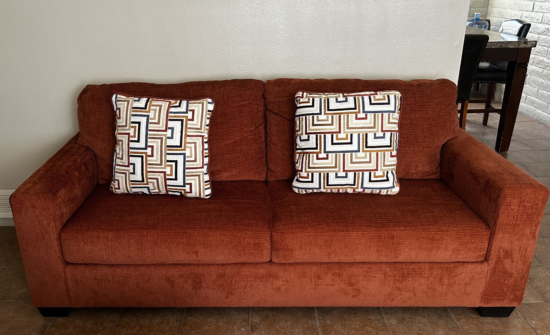 sofa and loveseat