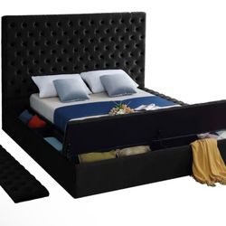 Johnnay Upholstered Platform Storage Bed 