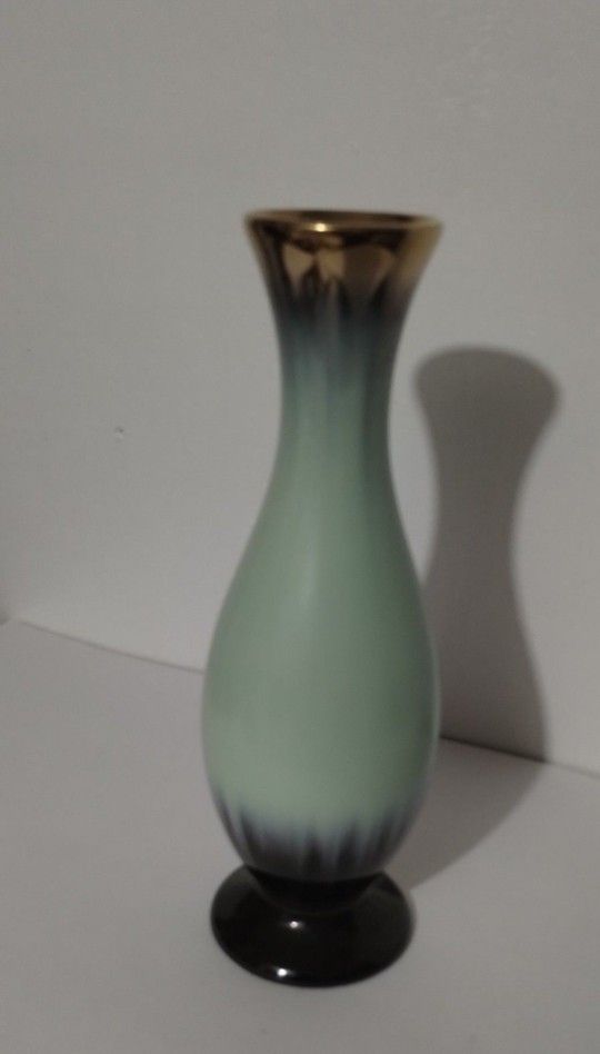 VINTAGE PORCELAIN BUD VASE MADE IN WEST GERMANY 8.5"×3"- S88