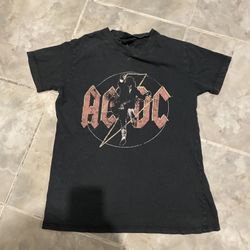 Official AC/DC Rock Band Shirt Size XS