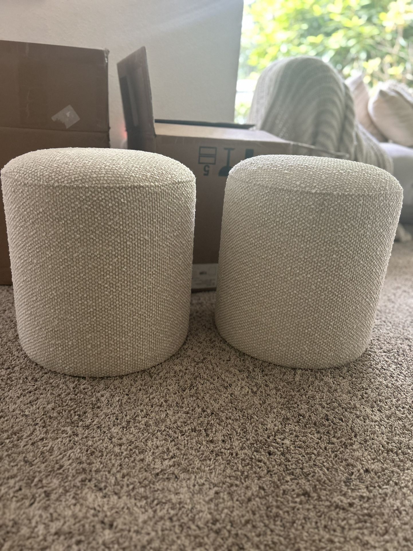 West Elm Ottoman-Brand New!