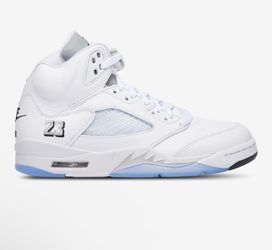 Air Jordan 5 Retro White Metallic