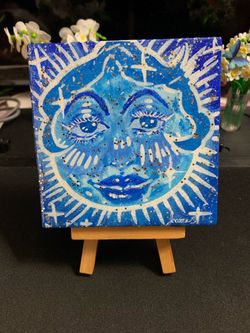 Mini painting canvas