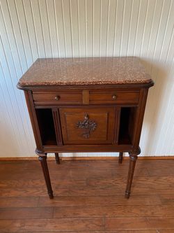 French Antique End Table