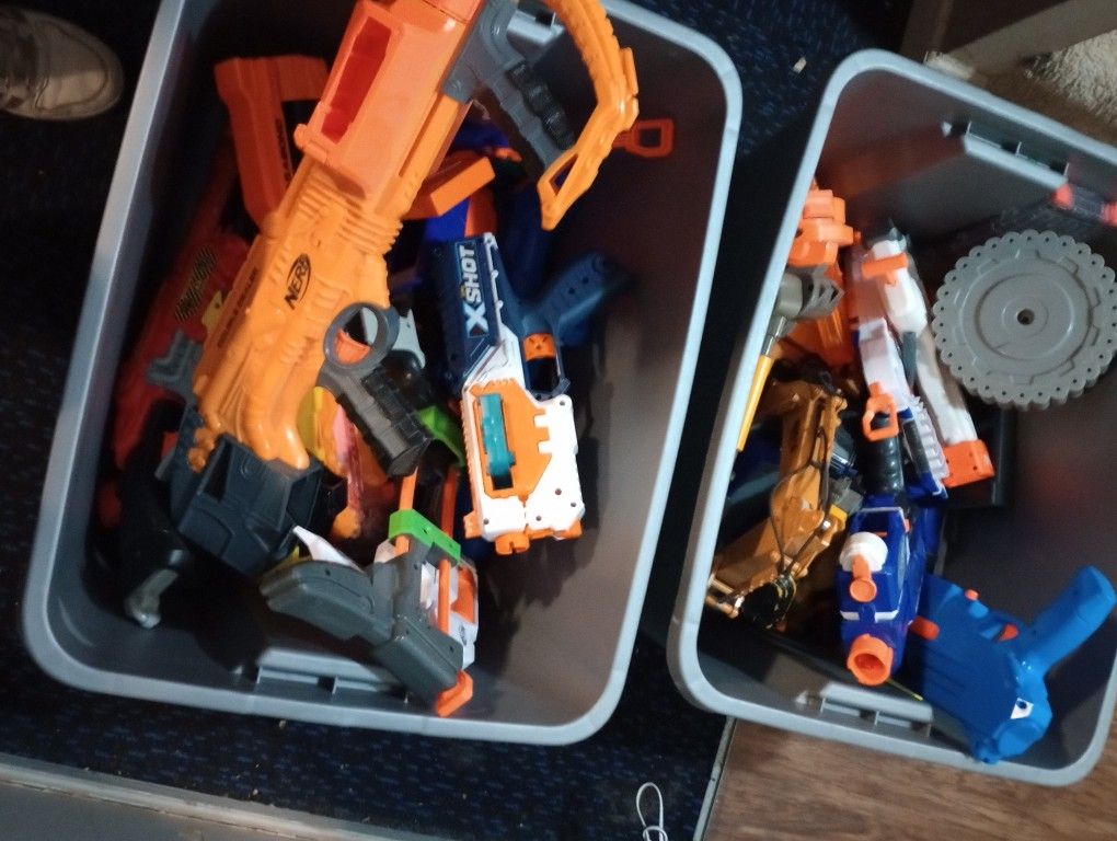 Nerf Gun Lot