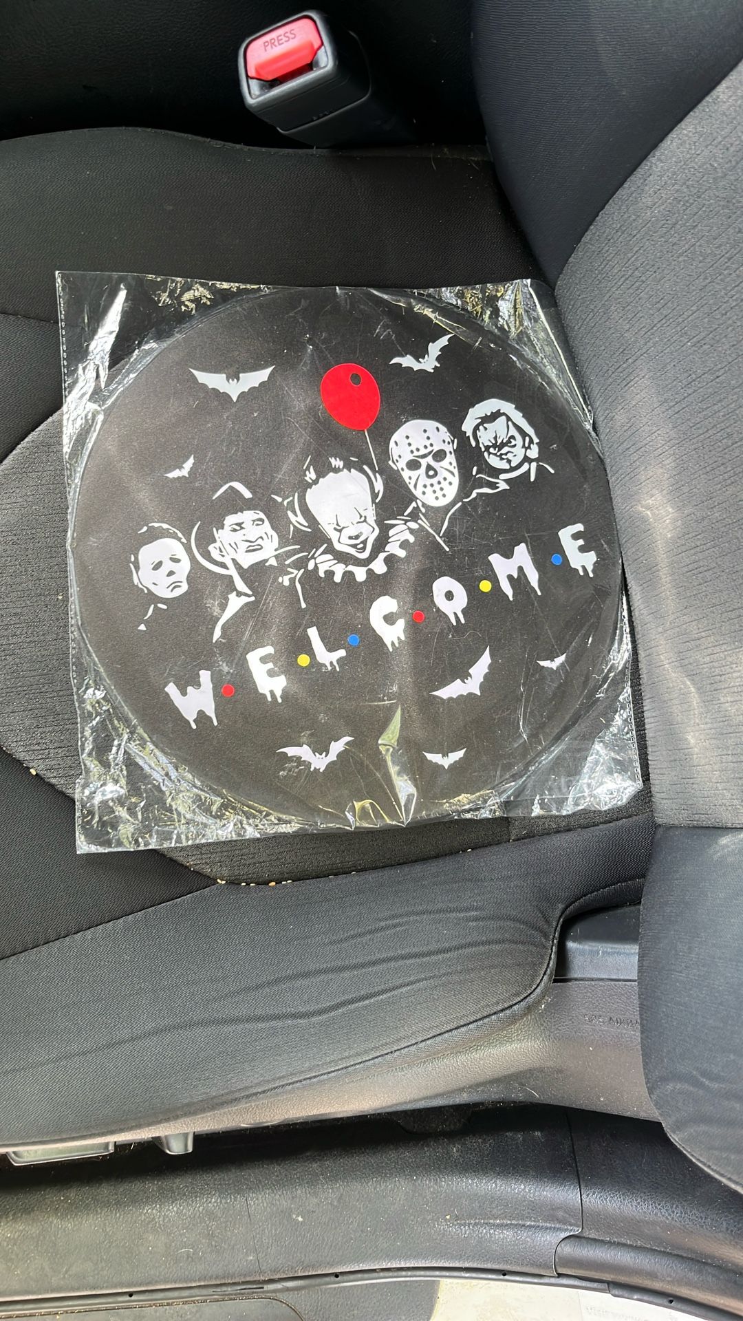 Horror Welcome Sign