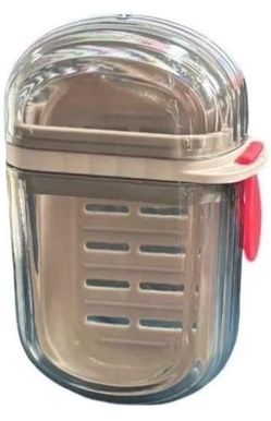 Portable Soap Box with Lid Leak Proof Travel Soap Box Compact Oval Soap