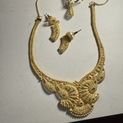 22k Gold Plated Jewelry Sets