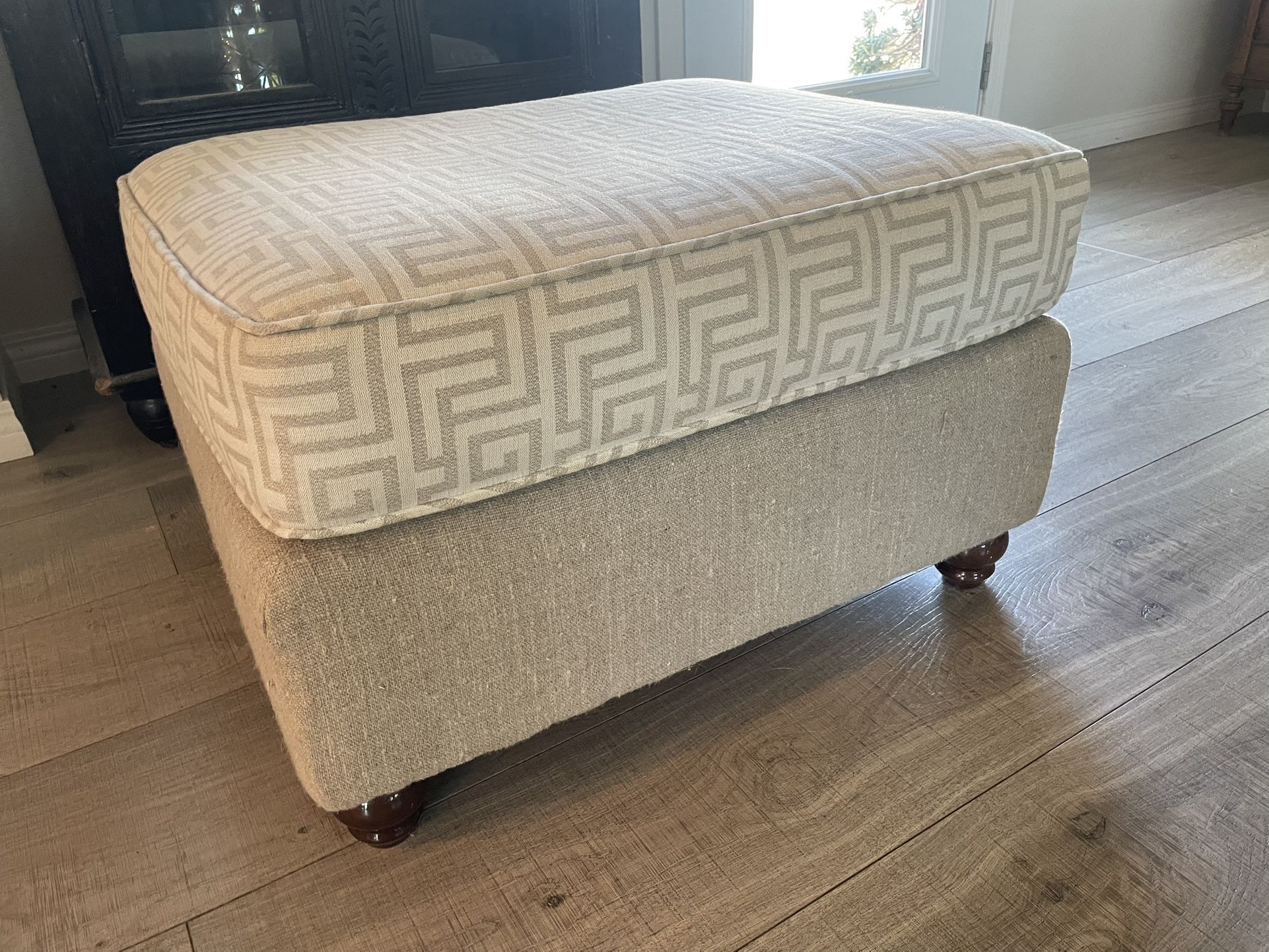 Fabric Ottoman