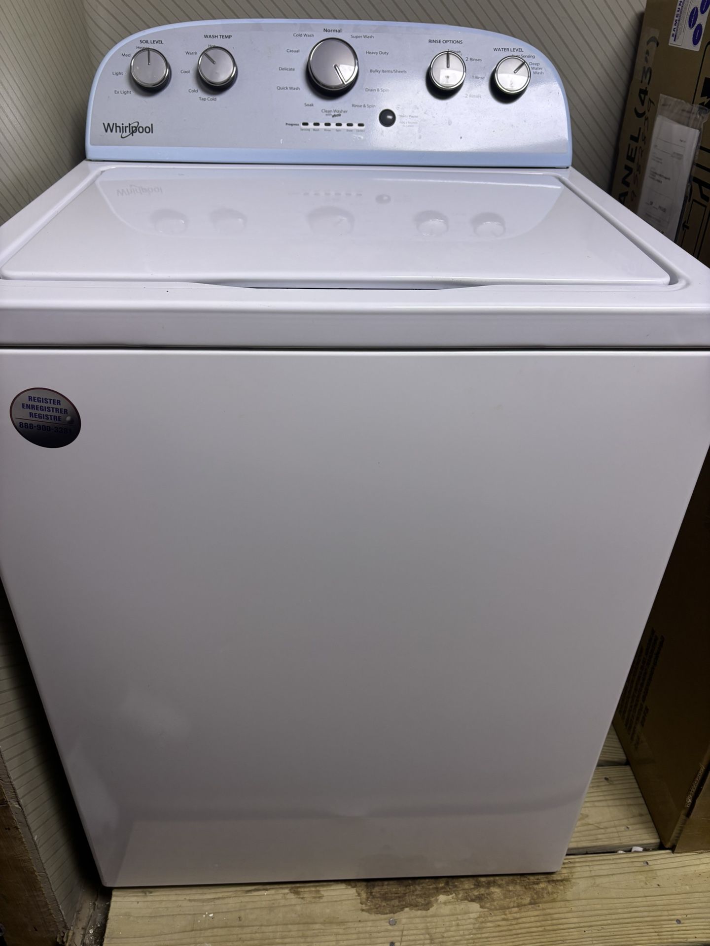 Whirlpool Washer