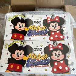 Mickey & Friends plush keychains