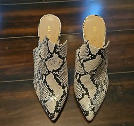 Aldo Snake Heel Bootie