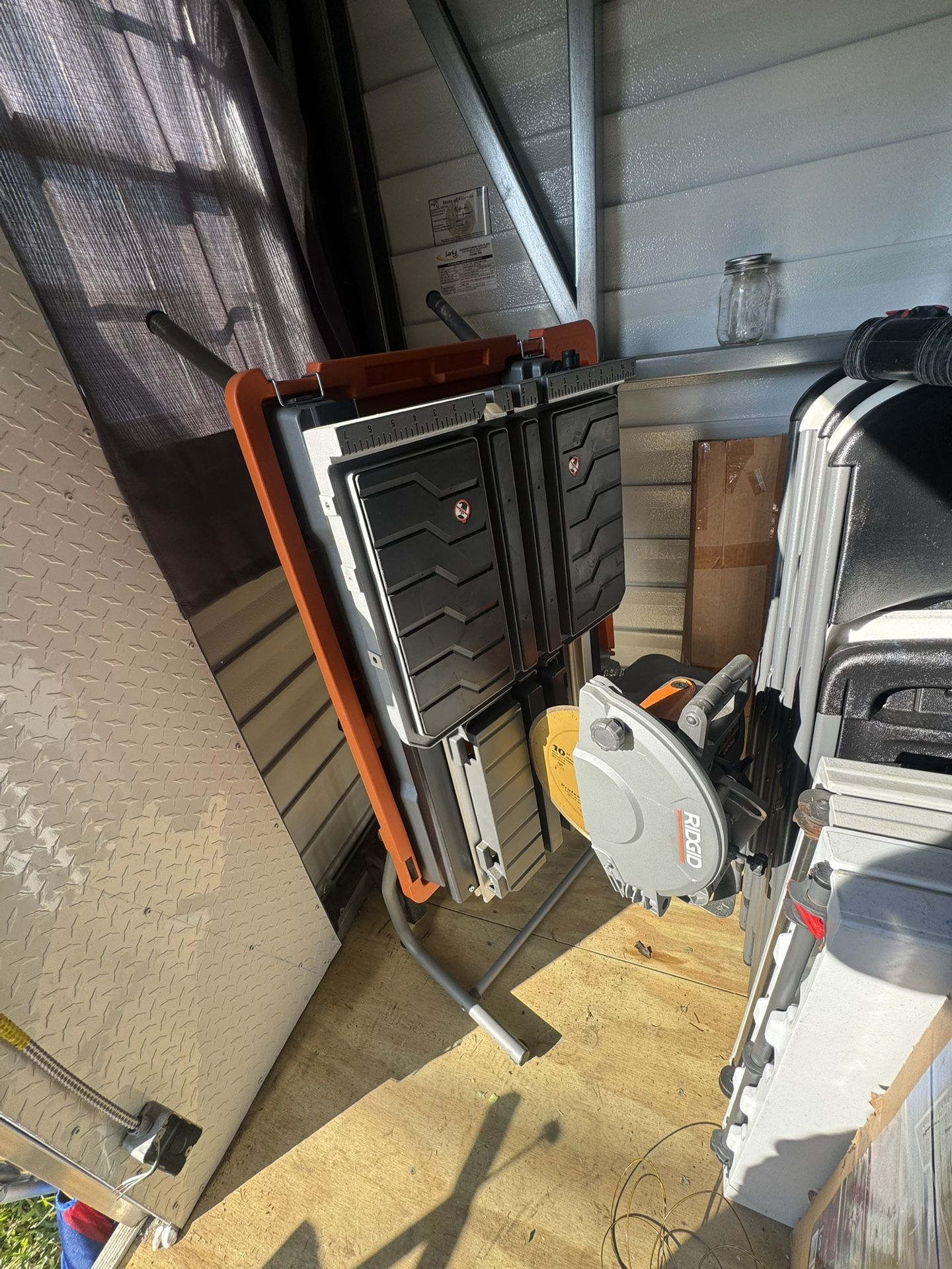RIDGID 10’ Tile Saw