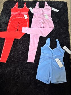 3 alo sets for $300 all size MEDIUM brand new never worn