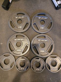 Spare 2.5lb and 10lb Olympic Weight Plates