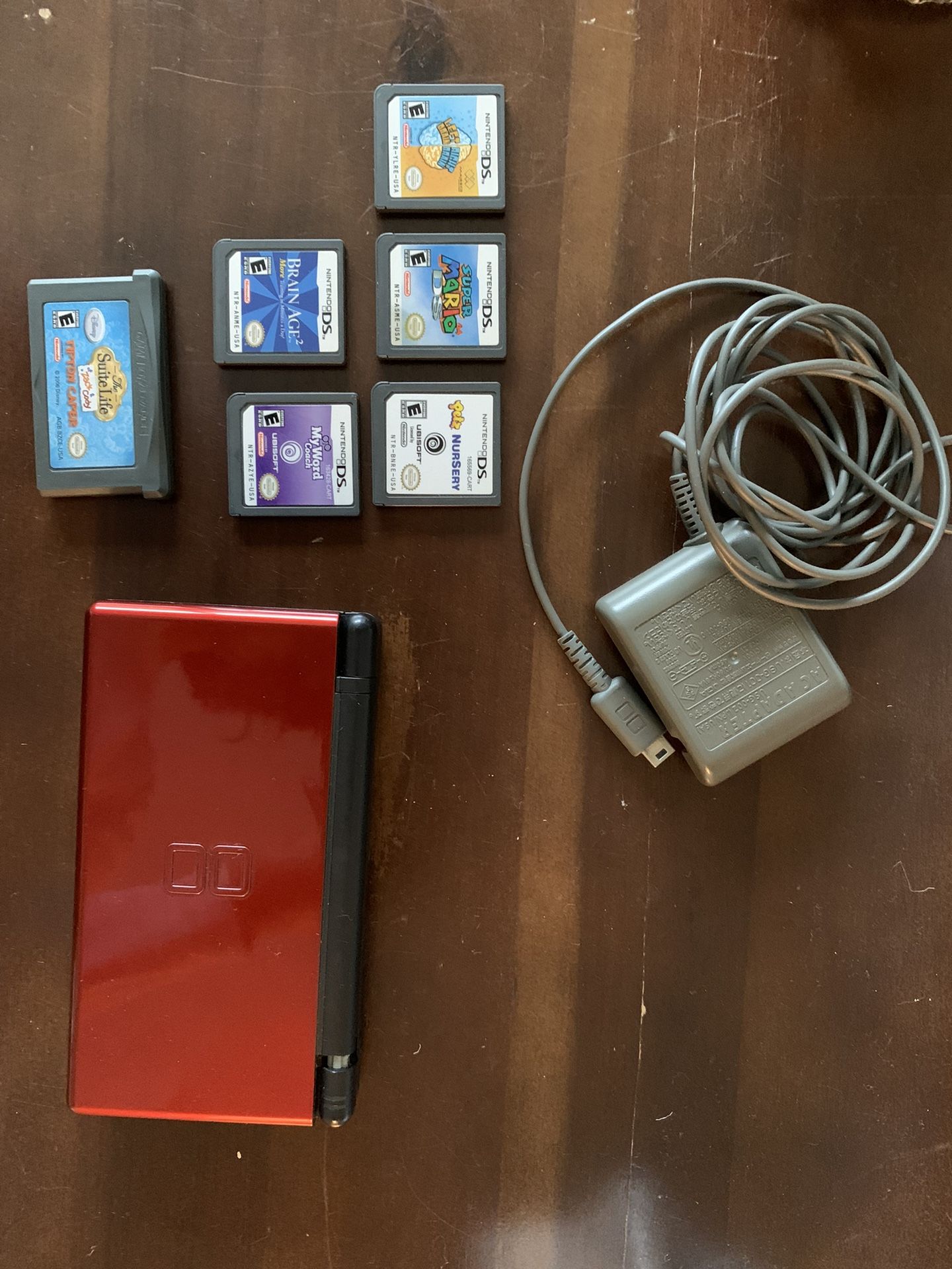 Nintendo Ds, Games + Carrying Case!!!