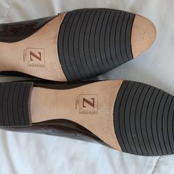 12N Brown Patent Leather.  All Leather! 