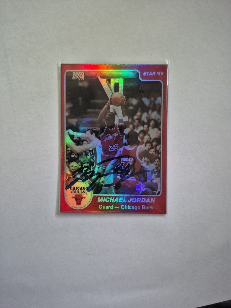 Michael Jordan Refractor 101 Reprint 