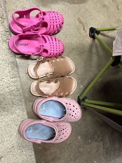 Toddler Girls Sandals and Clogs Bundle