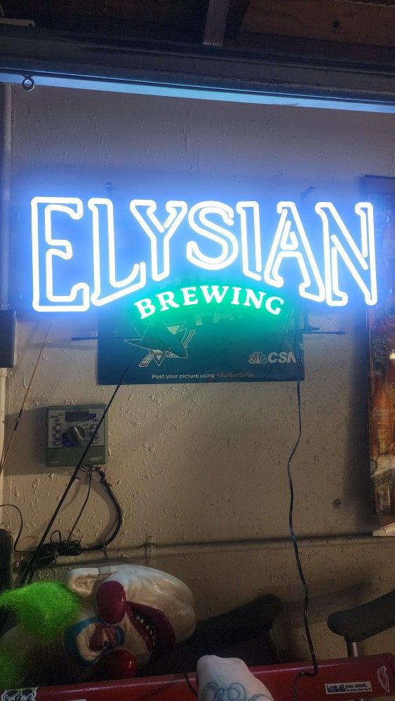 Elysian Beer Sign