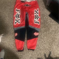 Fox Racing Pants Size 32