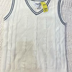 RSQ White & Black Vest 