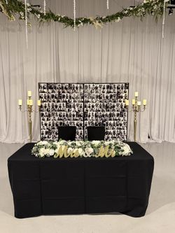 ✨ Elegant Artificial Floral Arrangement for Head Table – Wedding Decor ✨