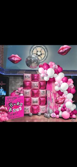 Party Decoration Bundle – Balloons, Backdrop, Boxes, Supplies (Baby Shower / Birthday / Bridal)