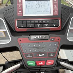 Sole F80  treadmill 
