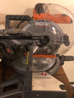 Ridgid miter saw