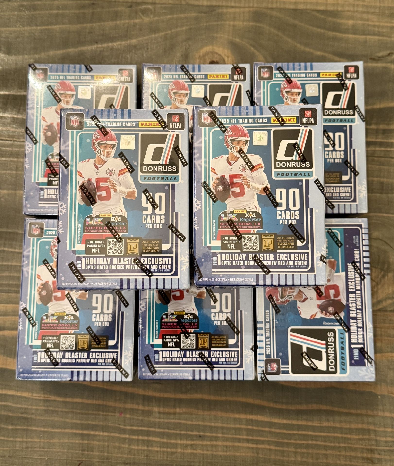 2025 Donruss NFL Football Blaster Box