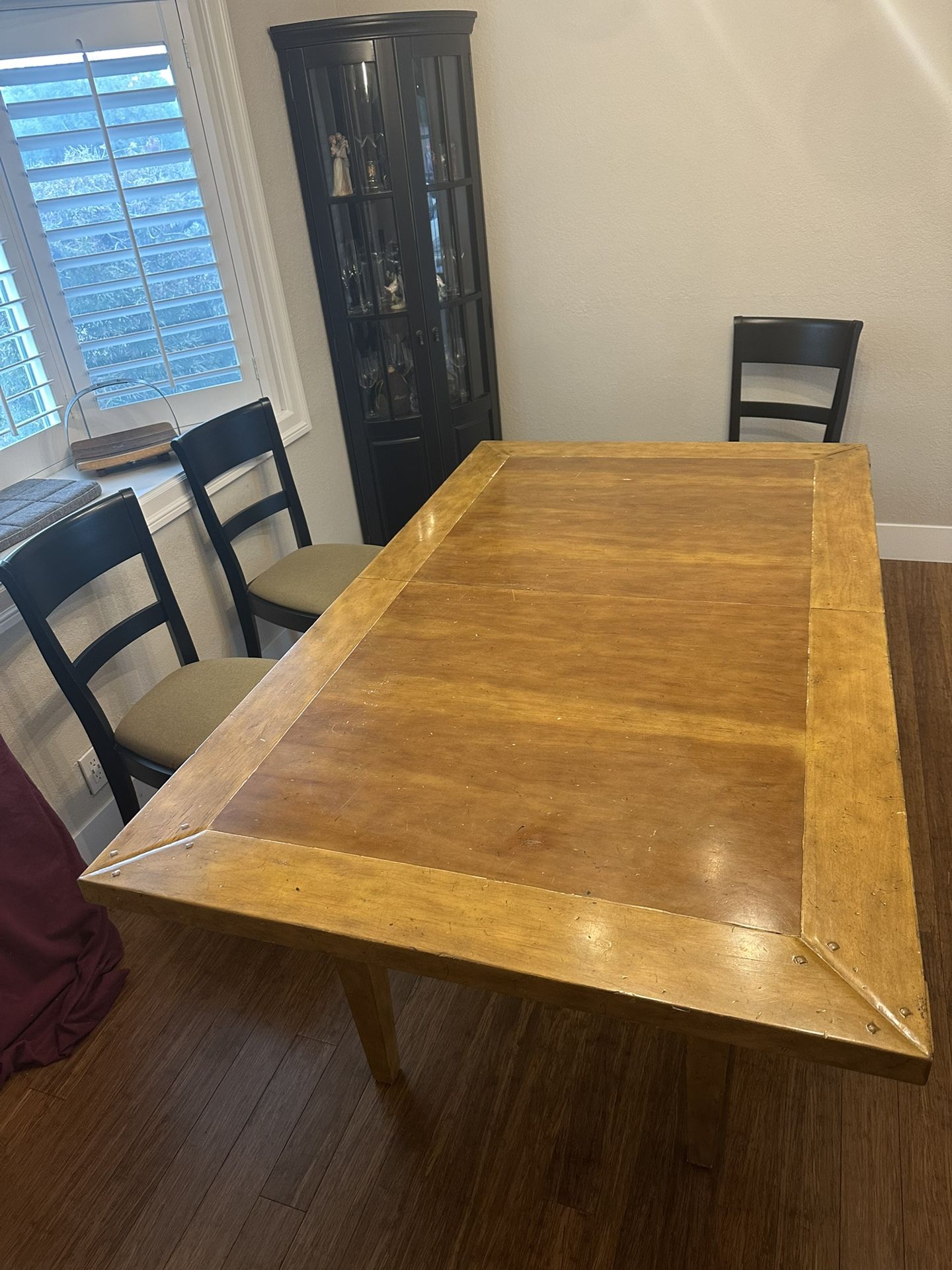 Solid Wood Extension Dining Table