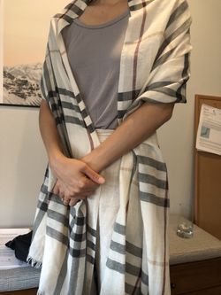 Burberry women’s silk scarf