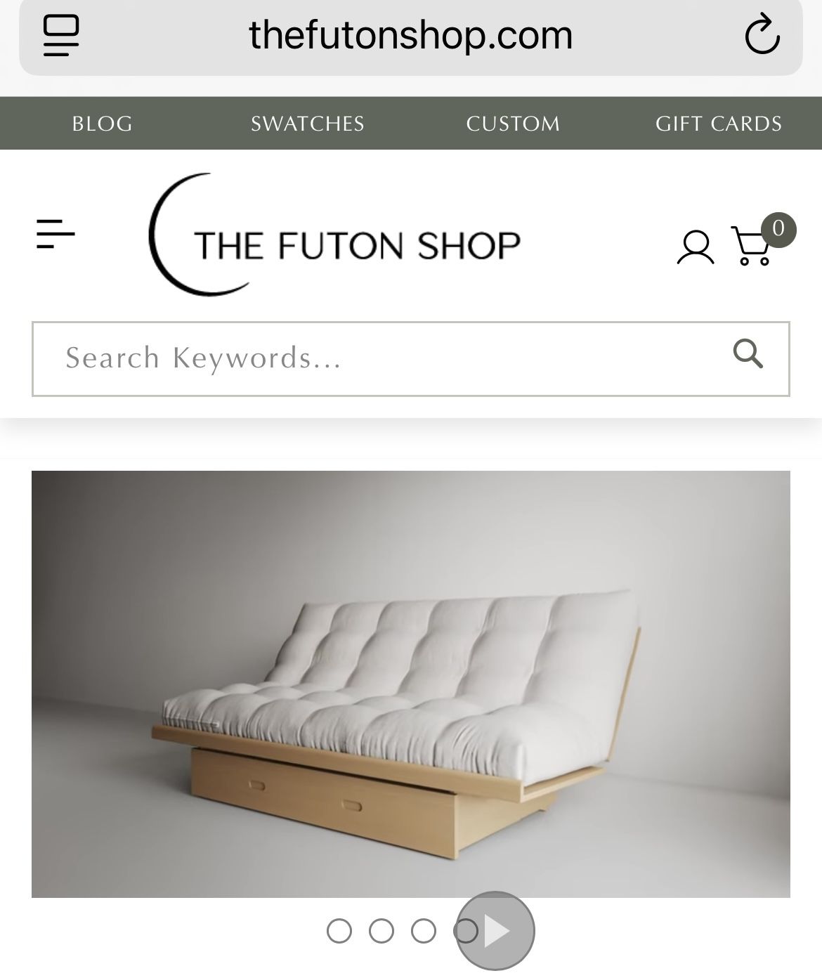 The Futon Shop - Queen Size Bed