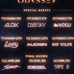 2 Illenium Sphere Tickets - Thursday 3/5