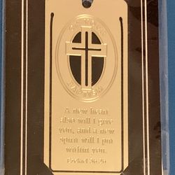 18k Gold plated Dicksons Bookmark (Religious)