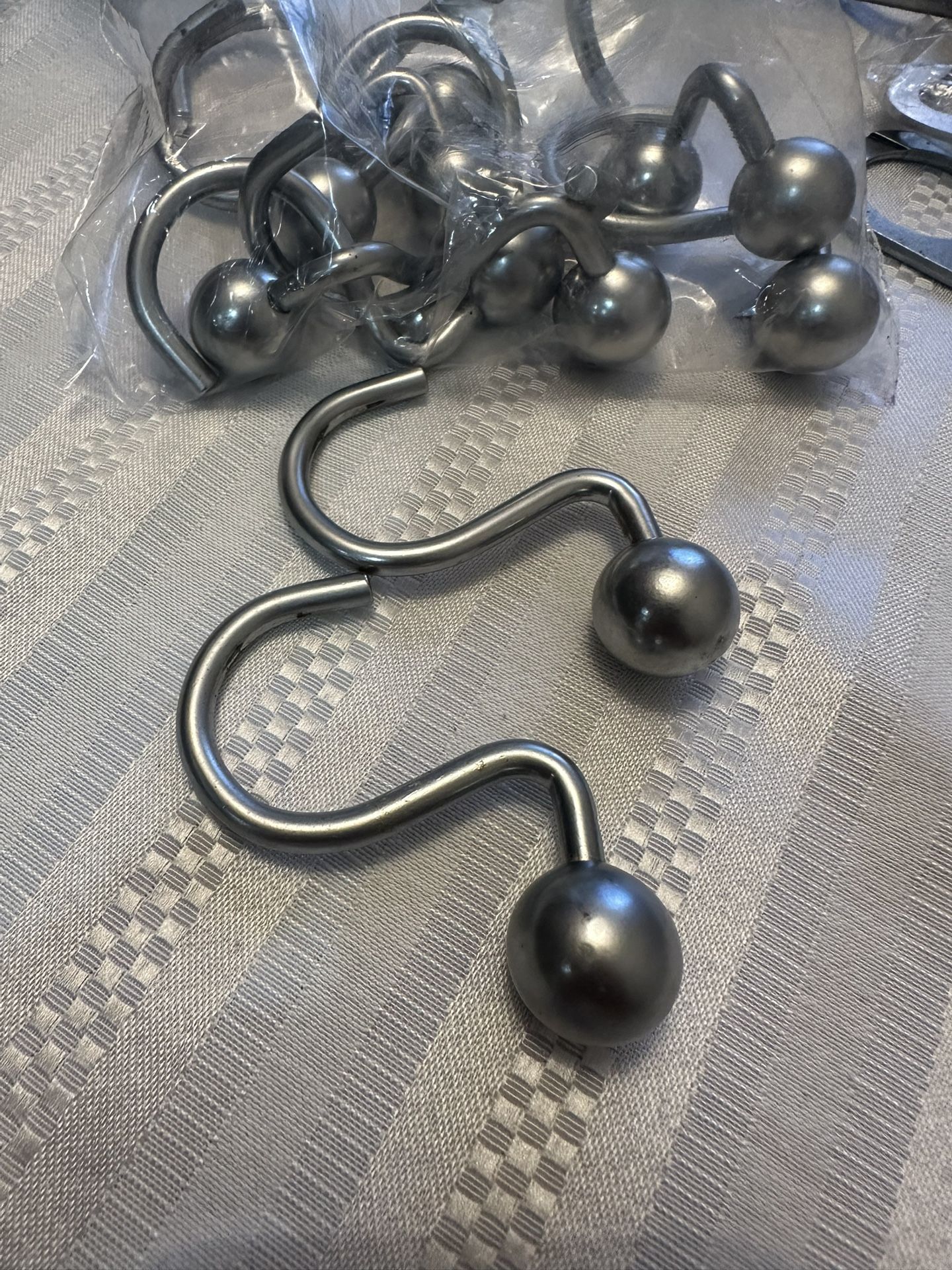 Chrome Shower Curtain Rings