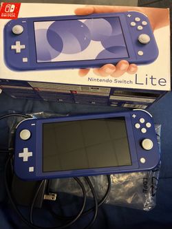 nintendo switch lite (dark blue)
