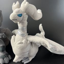 Zekrom Kyurem and Reshiram plushies — Weasyl